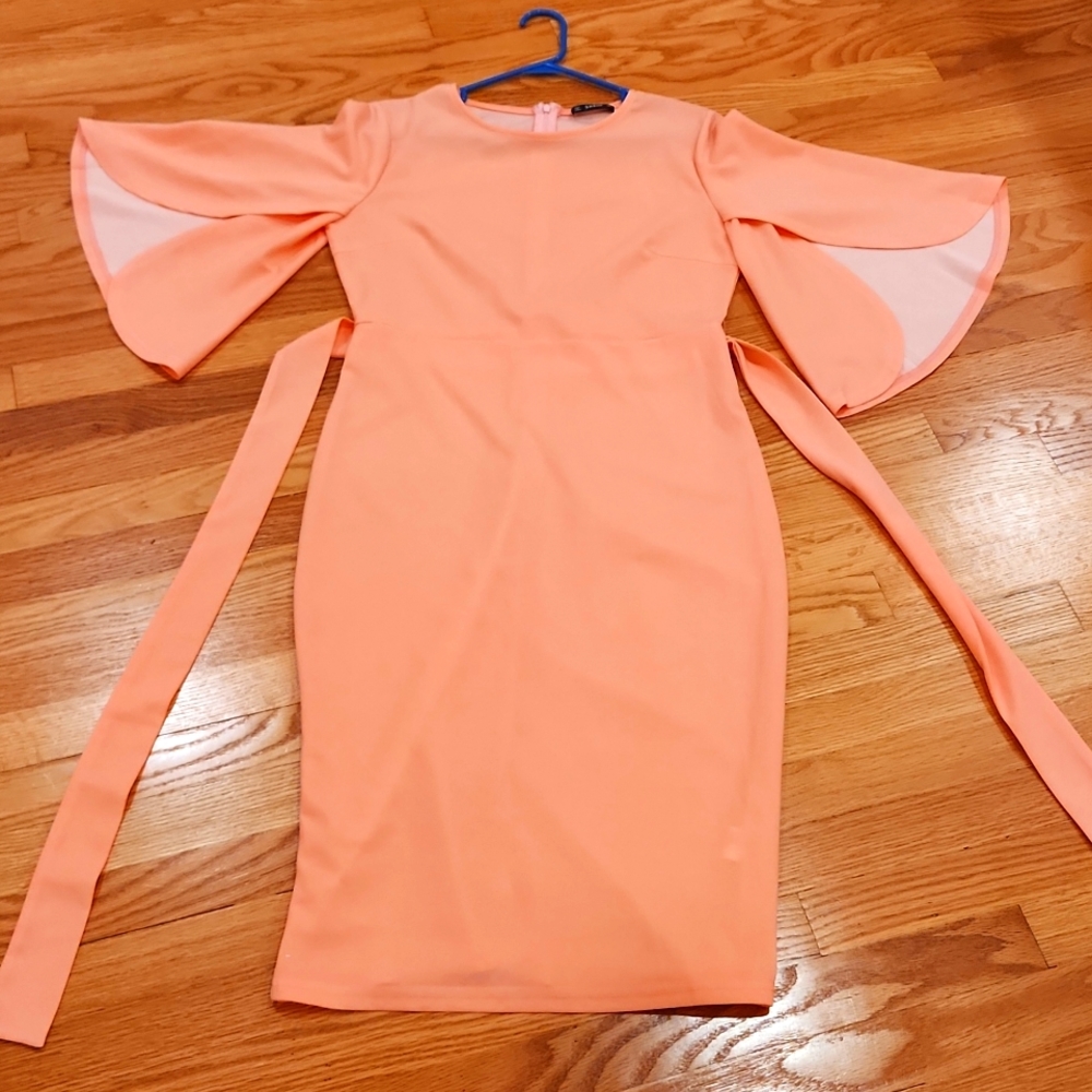 Bright Coral Dress